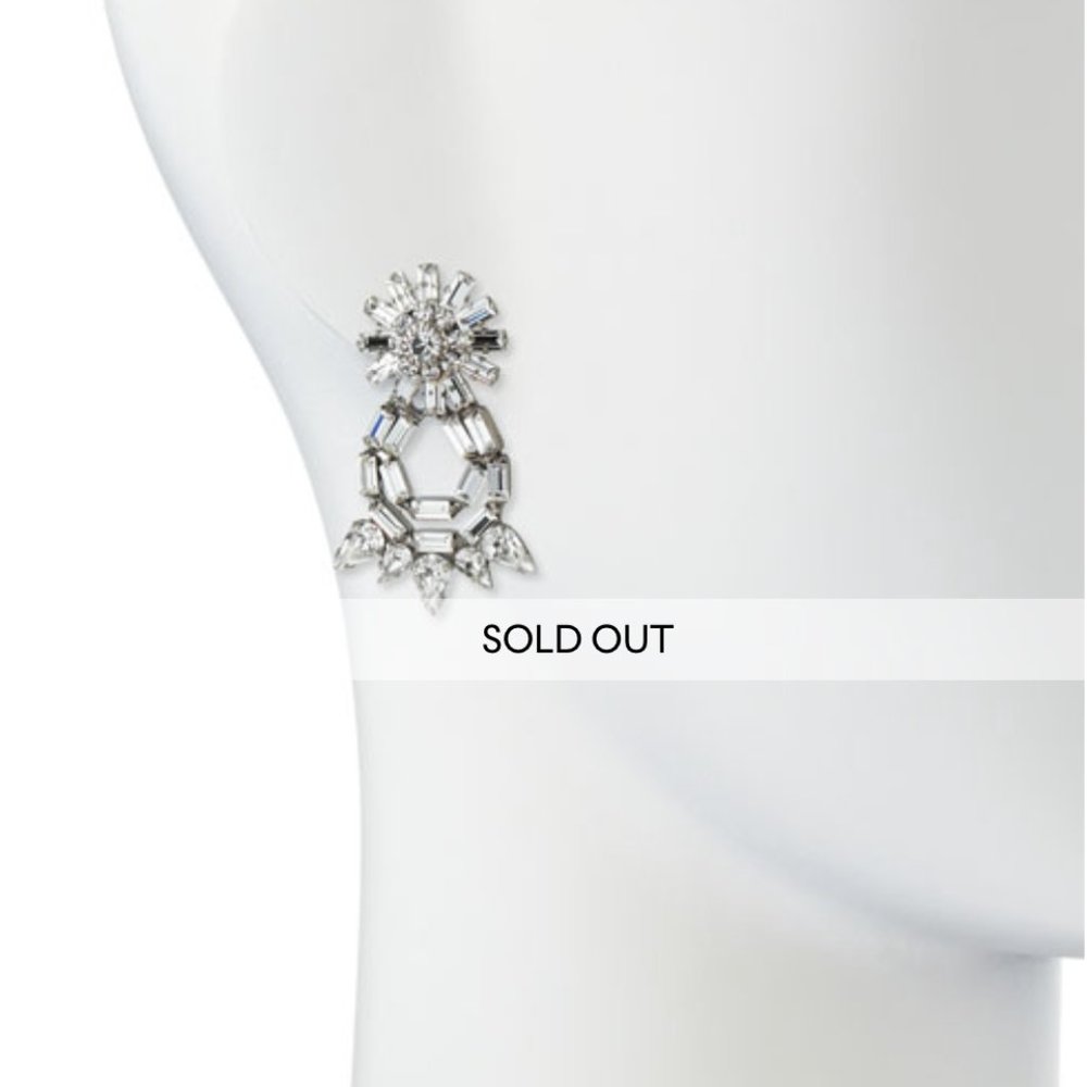 Dannijo Grace Crystal Statement Earring